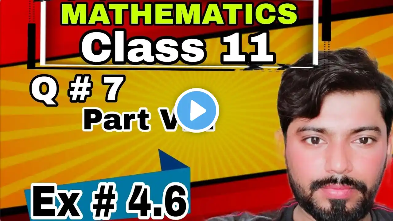 Exercise # 4.6, Q # 7 Part VIII |FSc Math Part 1 Unit 4| Formation the equation by using Alpha Beta
