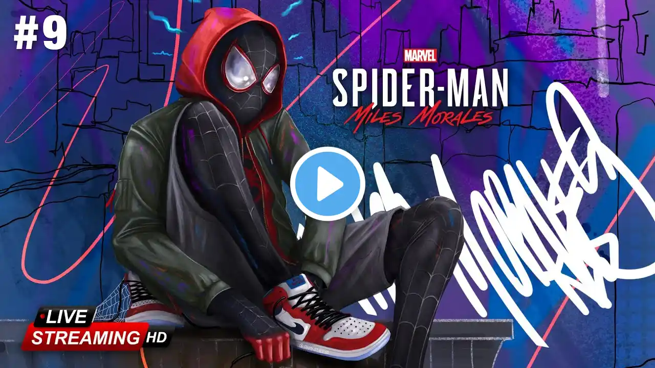 Epic 4K Miles Morales Action! Spider-Man Gameplay Walkthrough - Part 9 (No Commentary) 🌆