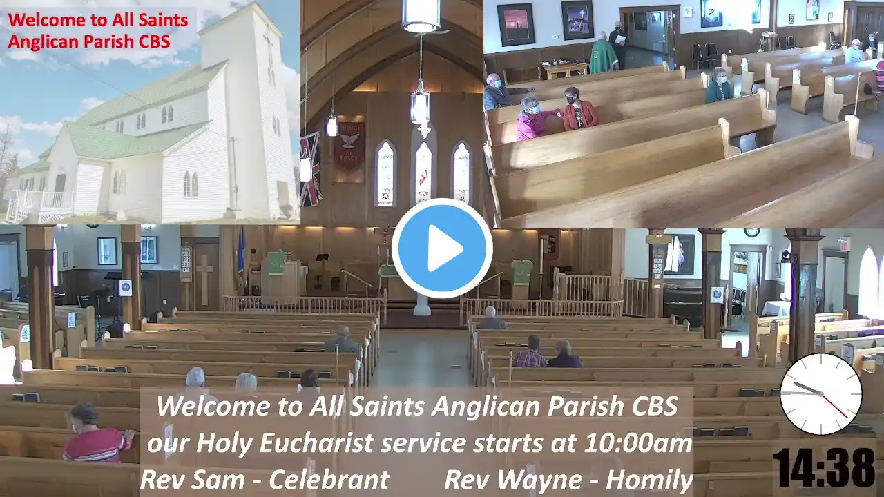 September 26, 2021 - BAS Eucharist - All Saints Anglican Parish CBS