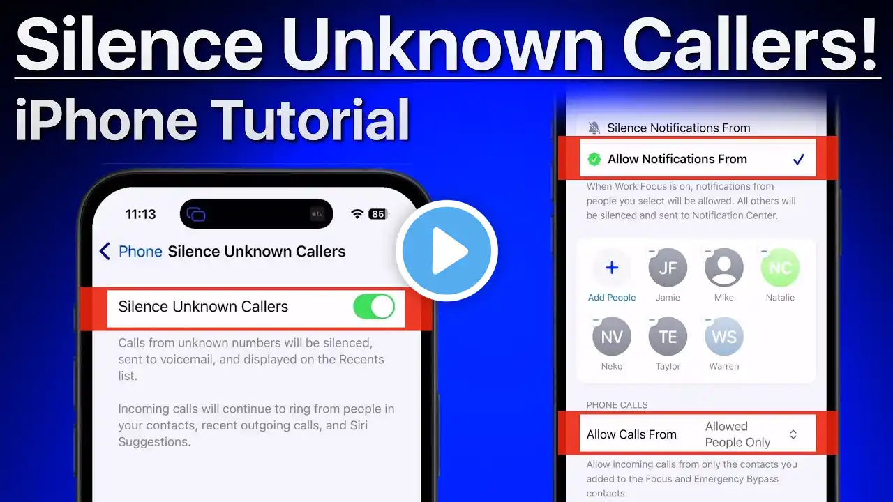 How to Silence Unknown Callers on iPhone to prevent Spam & Interruptions (2 methods!)