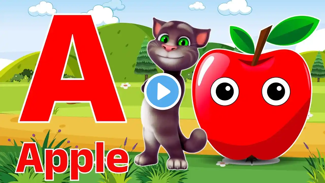 Phonics Song 2 with TWO Words in 3D-A For Airplane - ABC Alphabet Songs with Sounds for Children