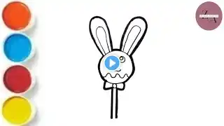 How To Draw An Easter Cake Pop // A Cute Easter Cake Pop / drawing for kids @zishanshorts12