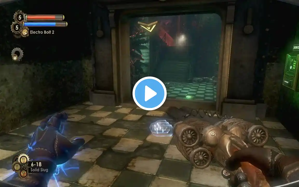 "Bioshock 2", full walkthrough + diaries, Mission 7 - Fontaine Futuristic, Part 6/7