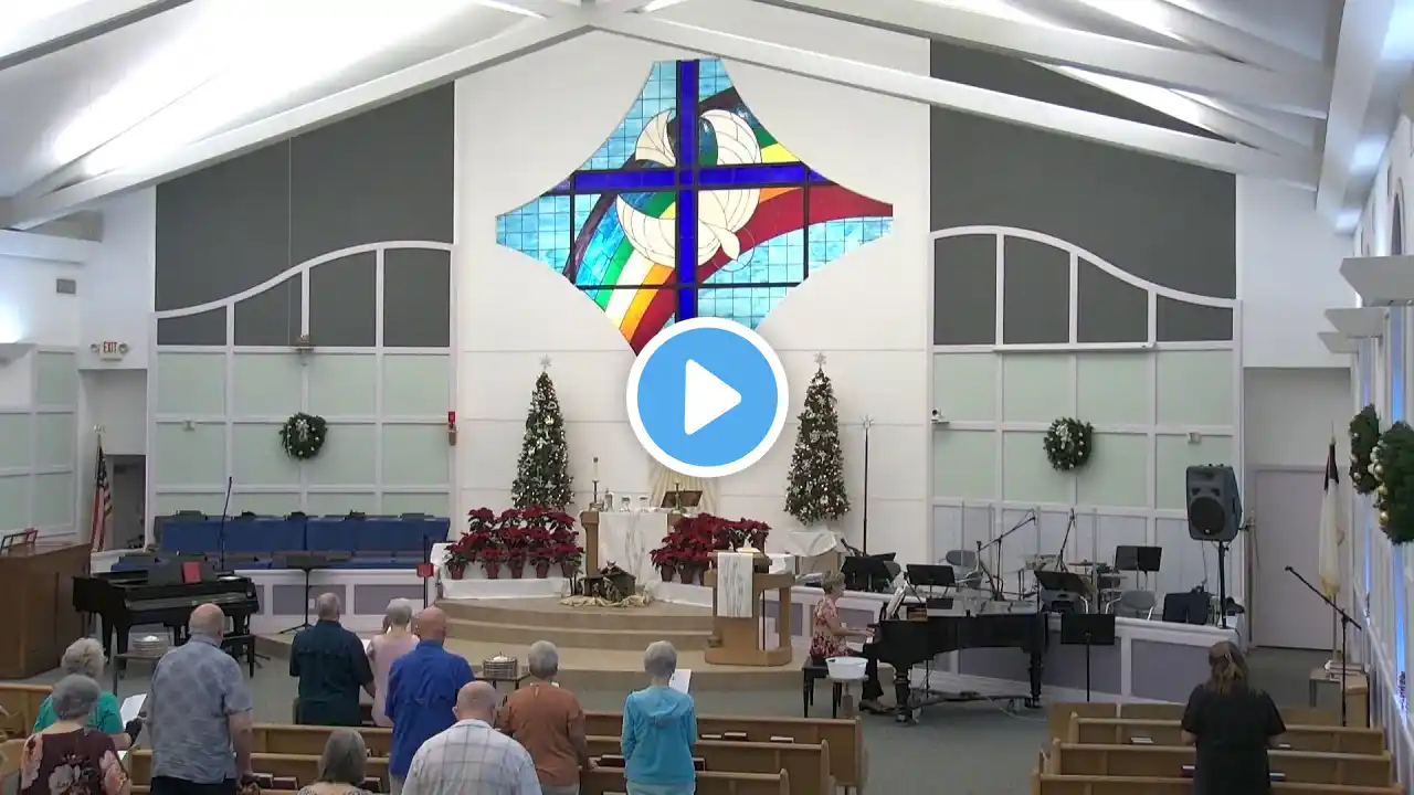 First Weekend of Christmas. December 29th, Saturday 9am - Contemporary Service