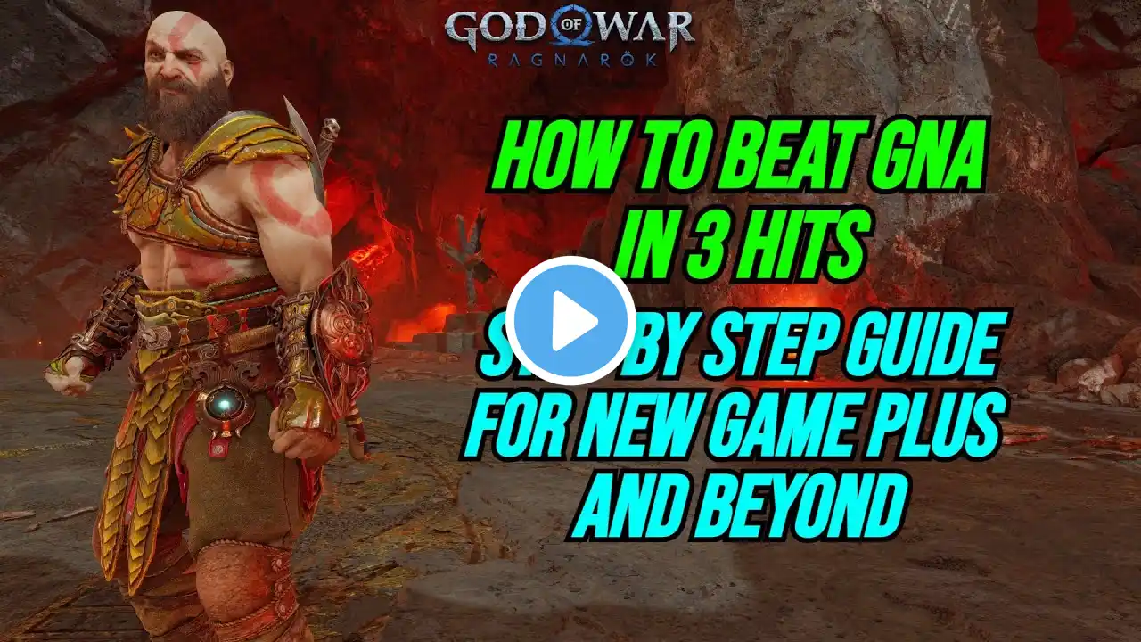 How To Beat GNA In 3 Hits - Step By Step Guide - God Of War Ragnarok