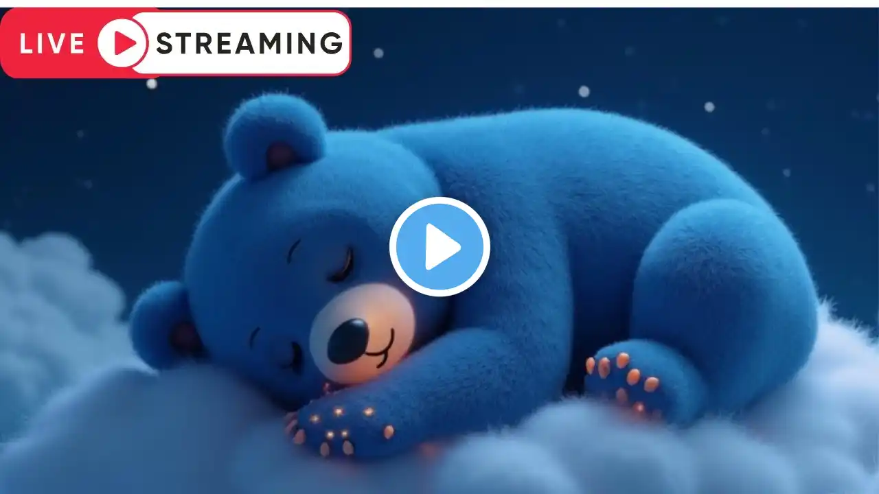 Lullabies Relax with the Blue Bear Heal insomnia sleep , Sleep Fast in 10 Minute
