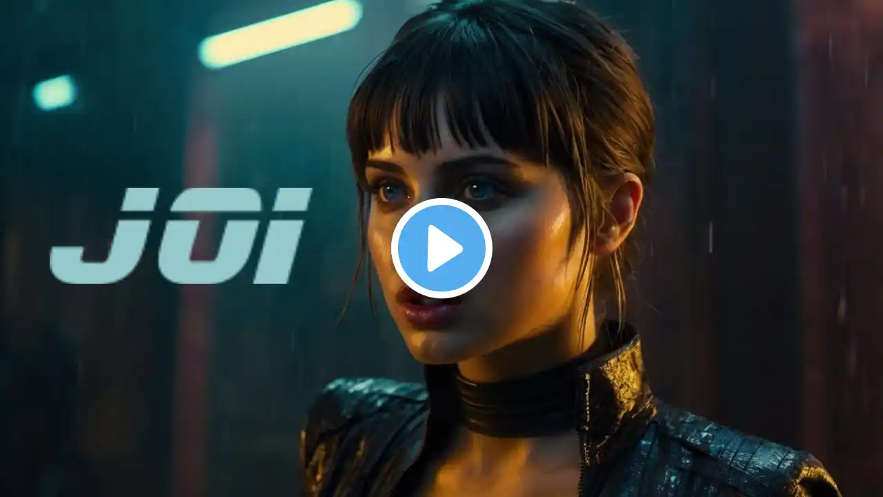 Lucid Fractures: Joi’s Echo in Blade Runner’s Twilight | Ambient Cyberpunk Synthwave Music | 3 Hours