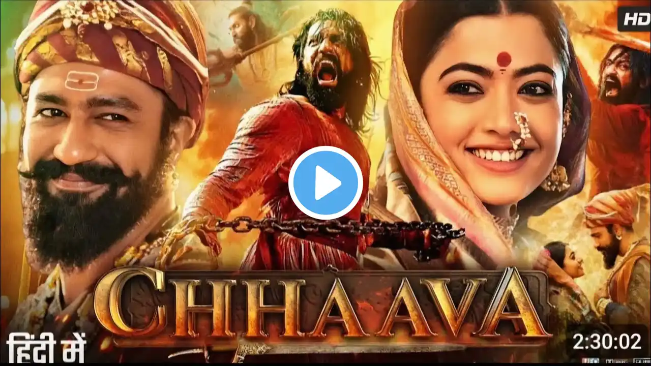 CHHAAVA Official (4K Ultra HD) Full Movie | Vicky Kaushal, Rashmika Man...#viralvideo