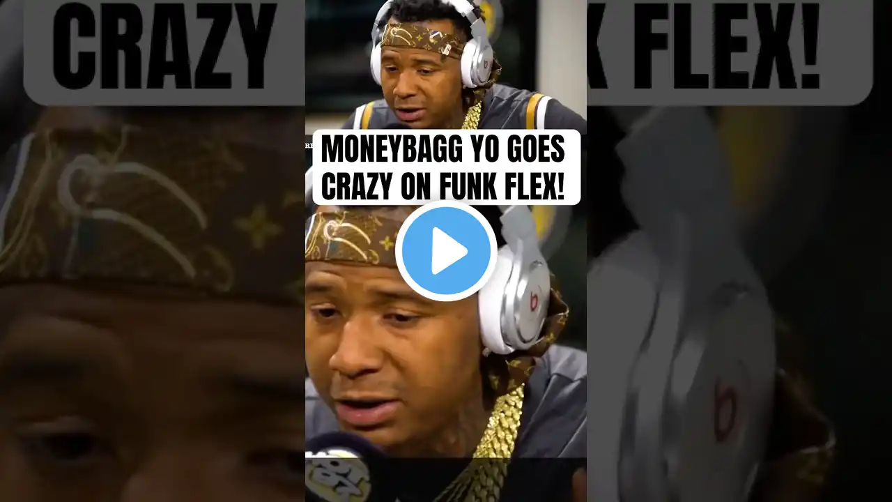 MONEYBAGG YO freestyle on FUNK FLEX! [REMIX]