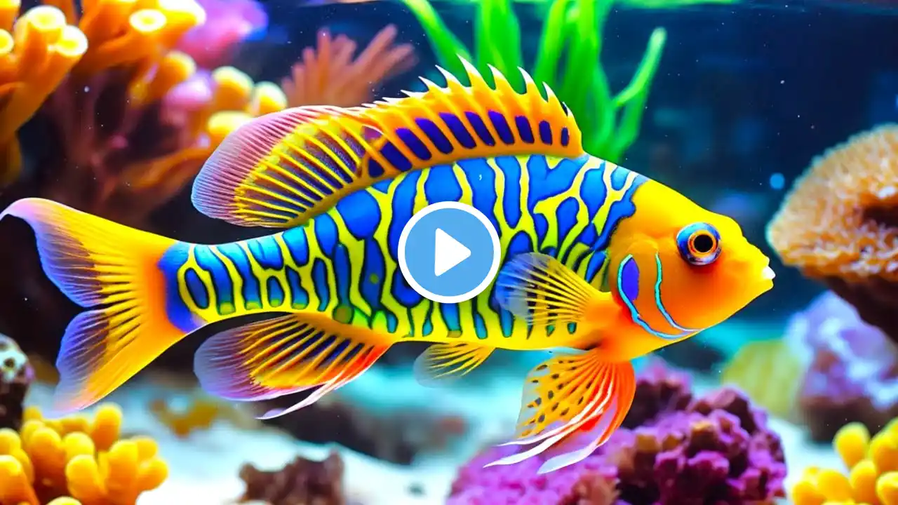 The Colors of the Ocean 4K ULTRA HD - The Best 4K Sea Animals for Relaxation & Calming Music.#170