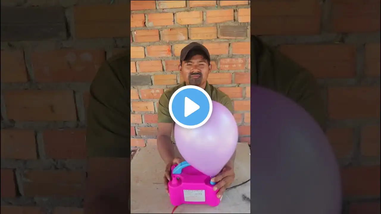 to assemble balloon stand #balloon #shorts #shortvideo