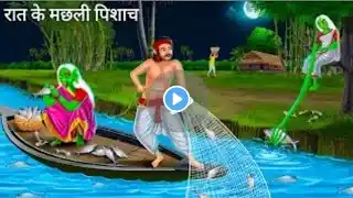 #cartoon Machli Khane Wali Pishach और Horror Stories in Hindi की एक और नई कहानी में आपका स्वागत