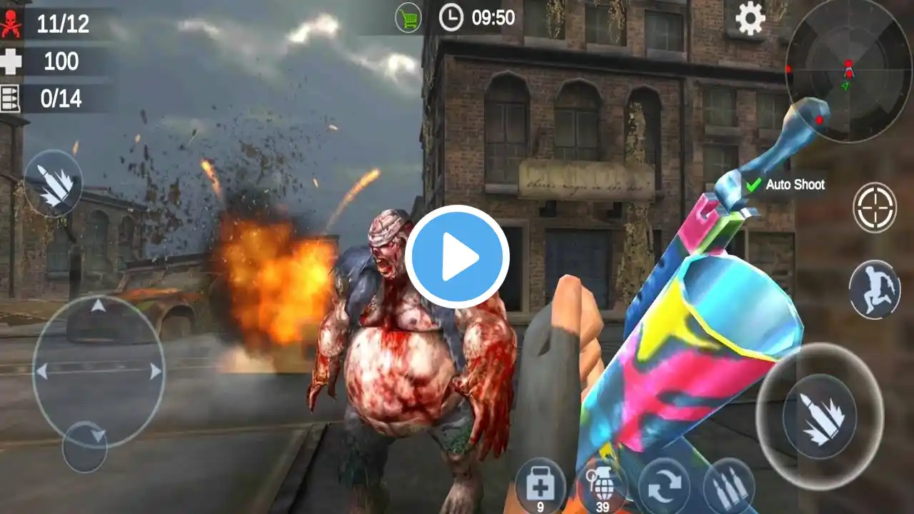 Zombie 3D Gun Shooter - Fun Free FPS Shooting Game - Android GamePlay #2