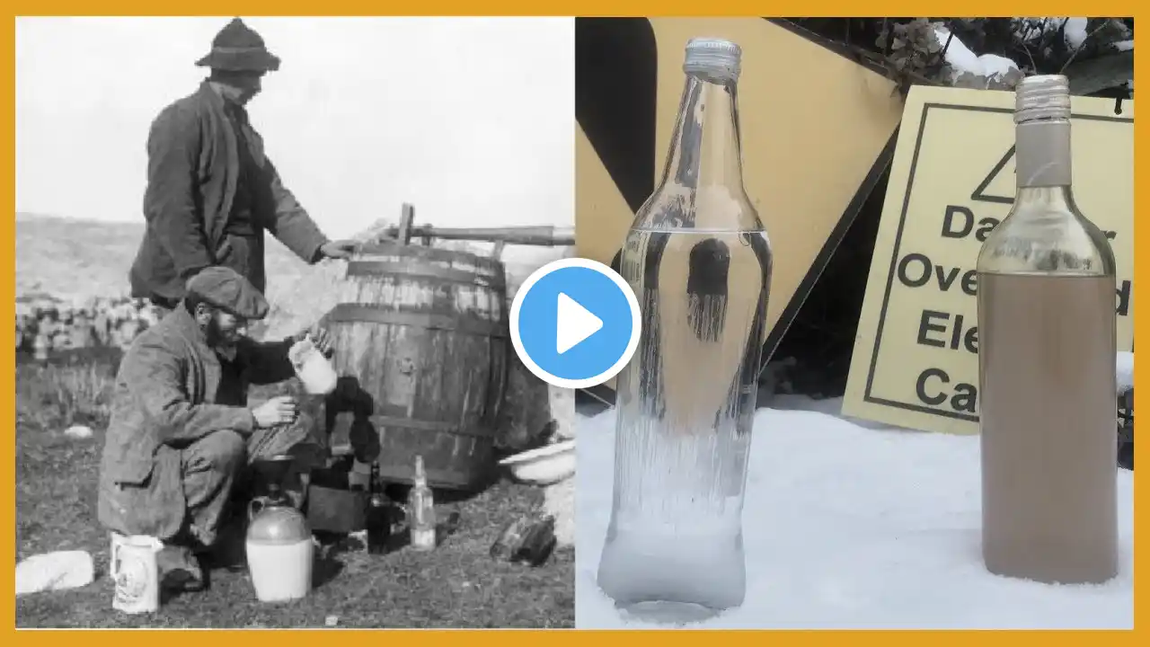 Irelands illegal Alcohol - Poitín (Irish Moonshine)