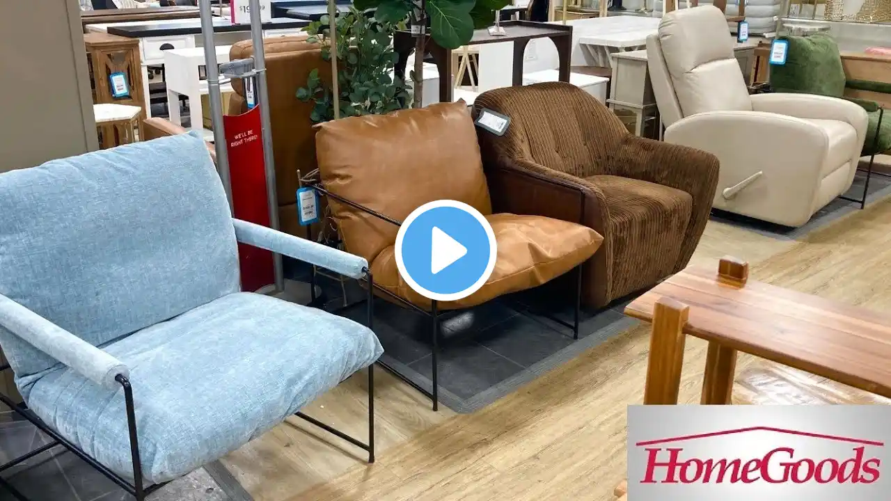 HOMEGOODS (3 DIFFERENT STORES) SHOP WITH ME FURNITURE SOFAS CHAIRS DECOR SHOPPING STORE WALK THROUGH