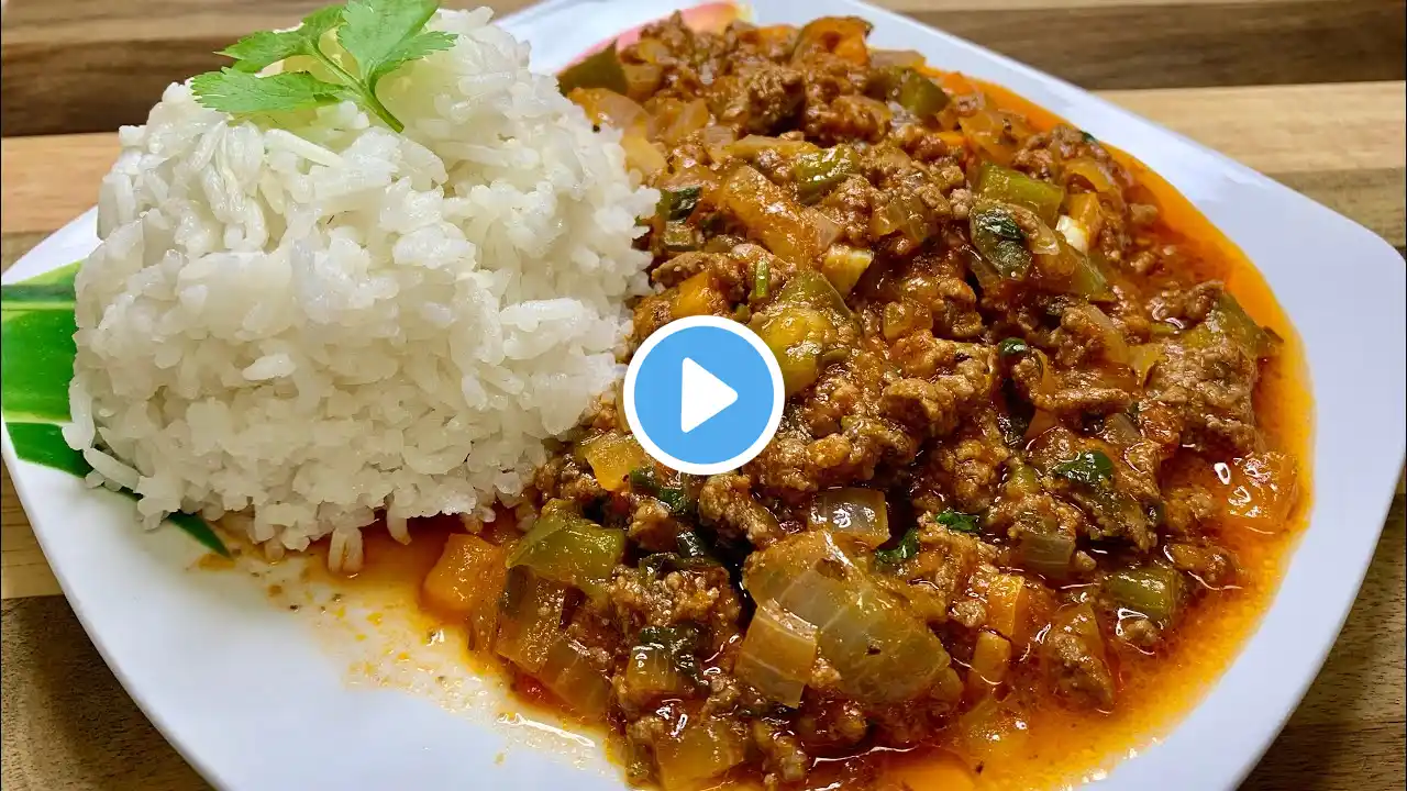 Easy and Authentic Picadillo Recipe, a Delight! Simple Ground Beef Recipe! #ground meat