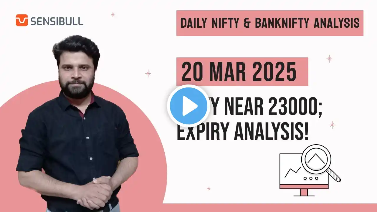 हिंदी Nifty and Bank Nifty Analysis for tomorrow 20 MAR | Market Outlook