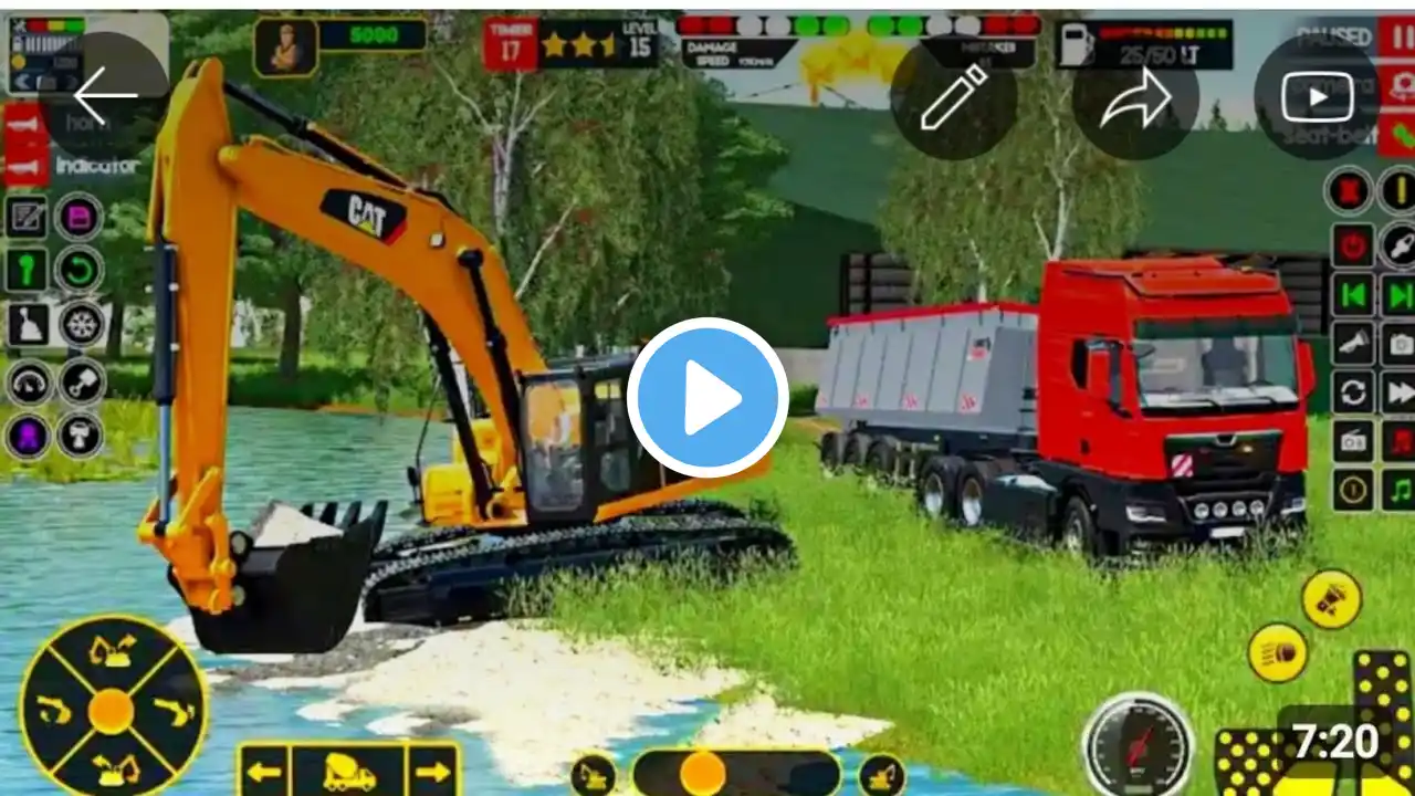 New City💥 Road Construction🚨 Game : Contraction🚧 Simulator : Android Gameplay : #gamergrind05