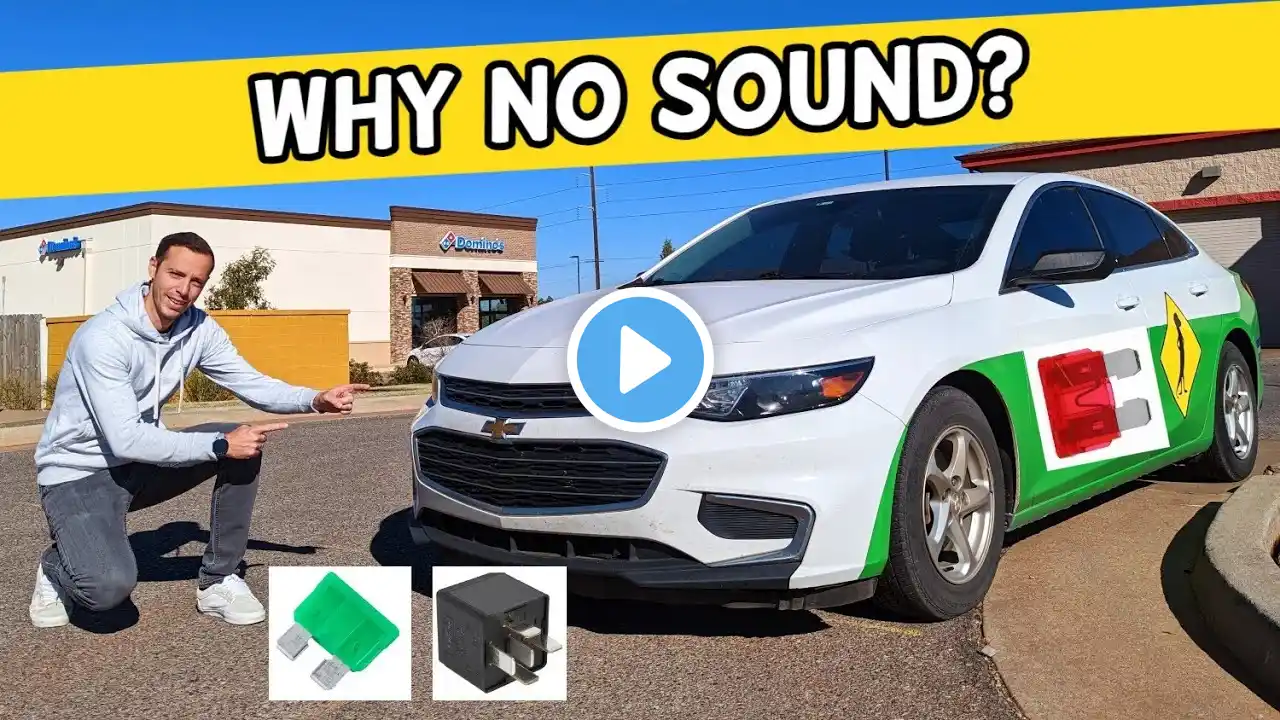 WHY NO SOUND FROM RADIO SPEAKERS CHEVROLET MALIBU 2016 2017 2018 2019 2020 2021 2022 2023