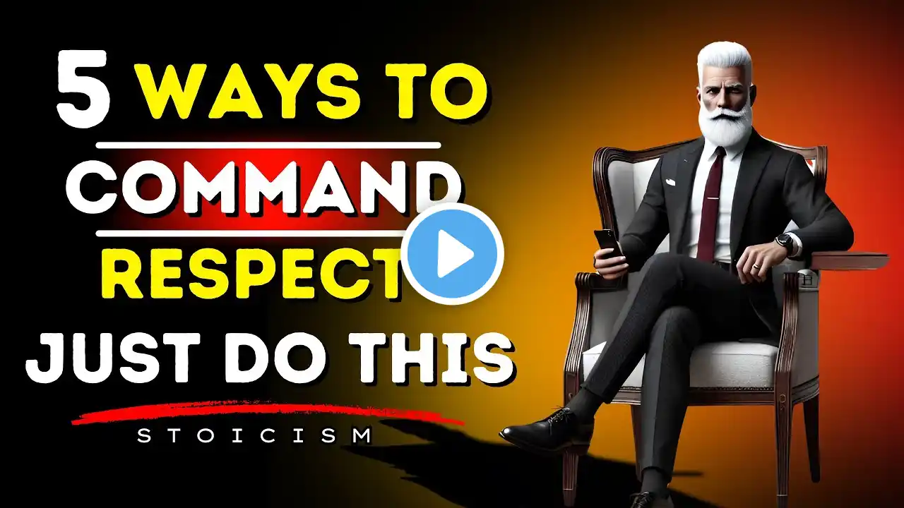 5 Powerful Ways to Command Respect & Never Be Insulted Again! | AGE OF STOIC