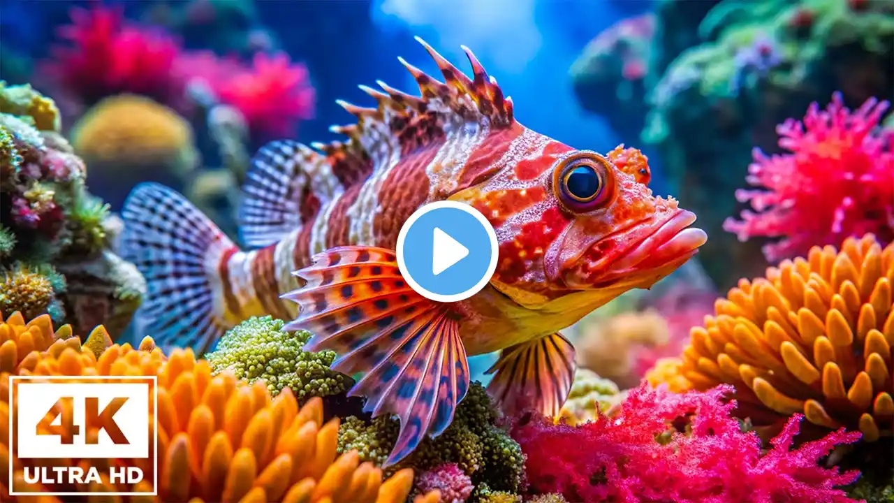 [NEW] 3 HOURS of 4K Underwater Wonders - Relax with Stunning Sea Creatures