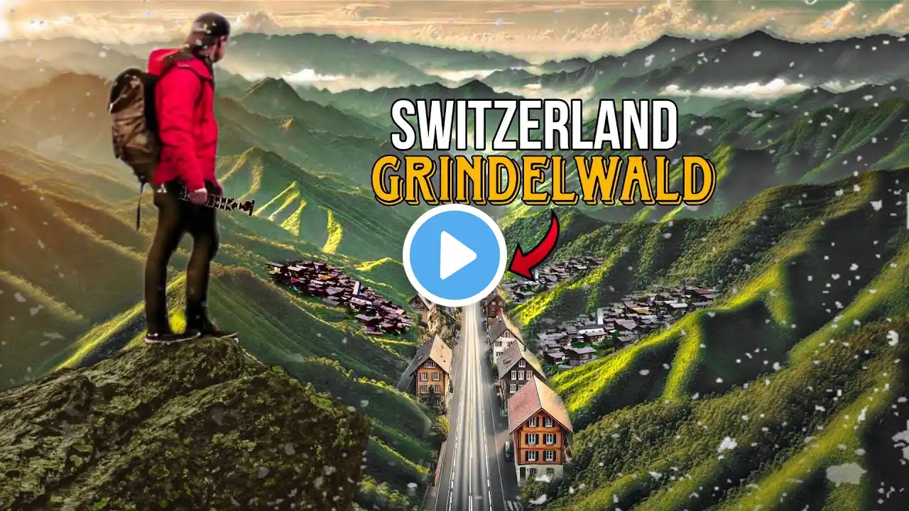 GRINDELWALD Switzerland Beautiful place on the world 2025 Walking Tour