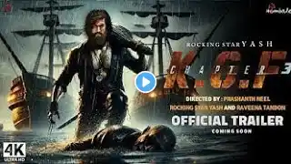 KGF Chapter 3 : Official Trailer | Rocking Star Yash | Prashanth Neel | Hombale Films | KGF 3