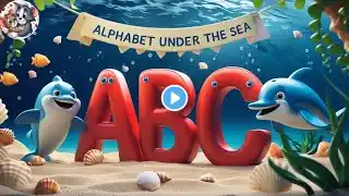 Alphabets Under the Sea - A Fun ABC Song for Kids! 🎶🔤 | Learn ABC with Ocean Animals!