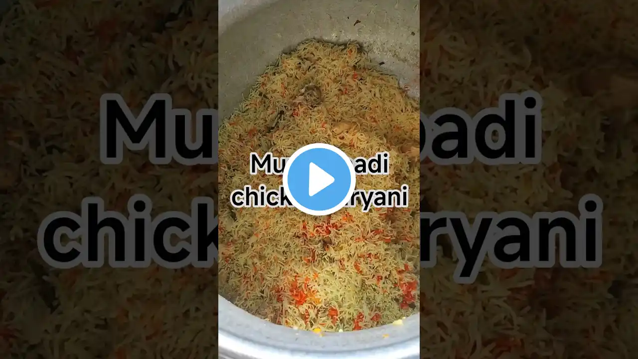 Muradabadi chicken biryani #muradabadibiryani #viralvideo #food