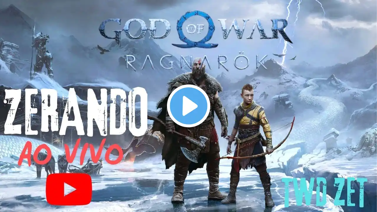 🔥🎮ZERANDO GOD OF WAR RAGNAROK AO VIVO 🔥🎮PLATINANDO O GAME 👑no quero god of war 🔥 parte 4