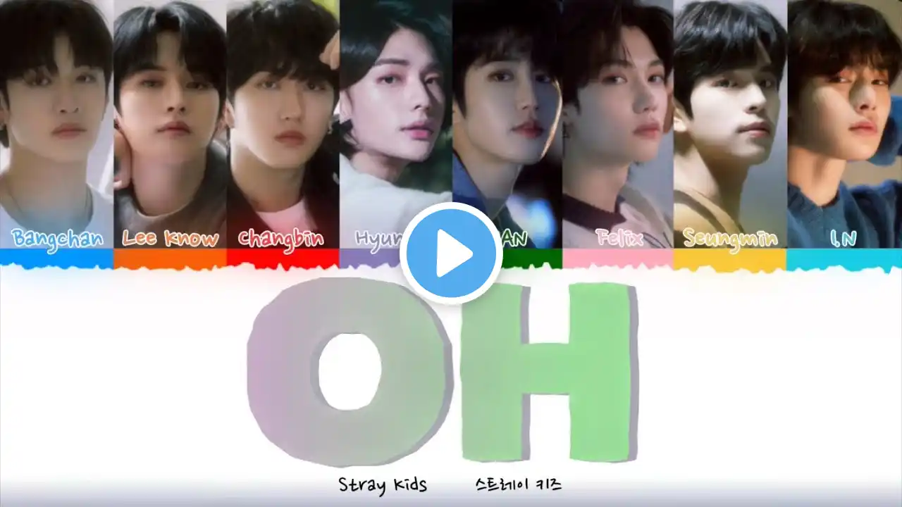 Stray Kids ‘Mixtape: OH’ Colour Coded Lyrics (Romanized)