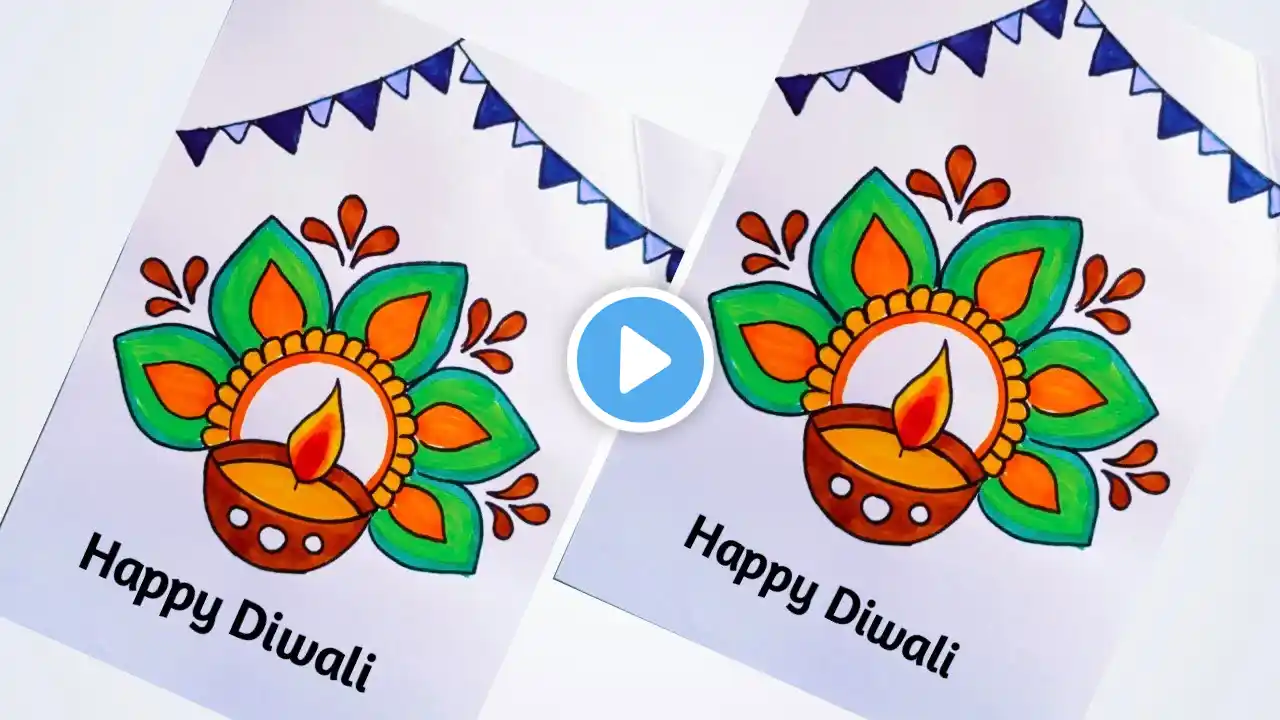 Diwali Homework Decoration/Diwali Project/Diwali Card Drawing/Project Work Designs/Assignment Design