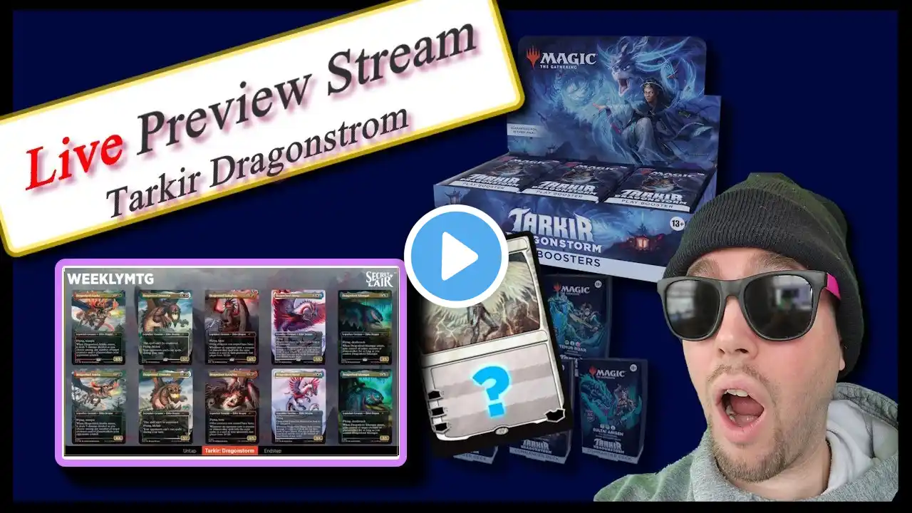 Tarkir Dragonstorm Previews LIVE