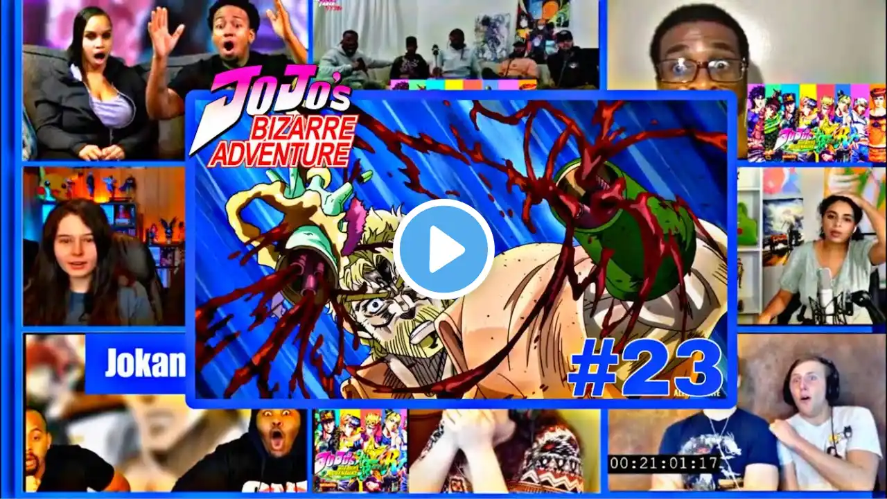 JoJo’s Bizarre Adventure Part 3 Episode 23 Reaction Mashup