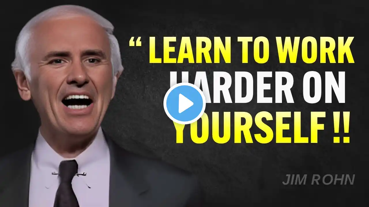 Learn to Work Harder on Yourself Than on Your Job - Jim Rohn Motivation