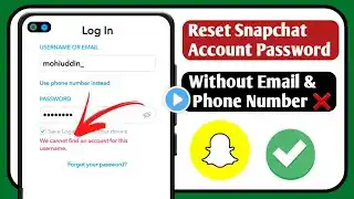 How to Recover SnapChat Account without Email and Phone Number (2025)