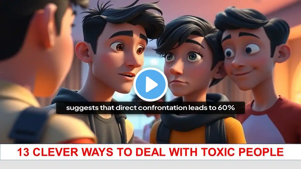 13 CLEVER WAYS TO DEAL WITH TOXIC PEOPLE