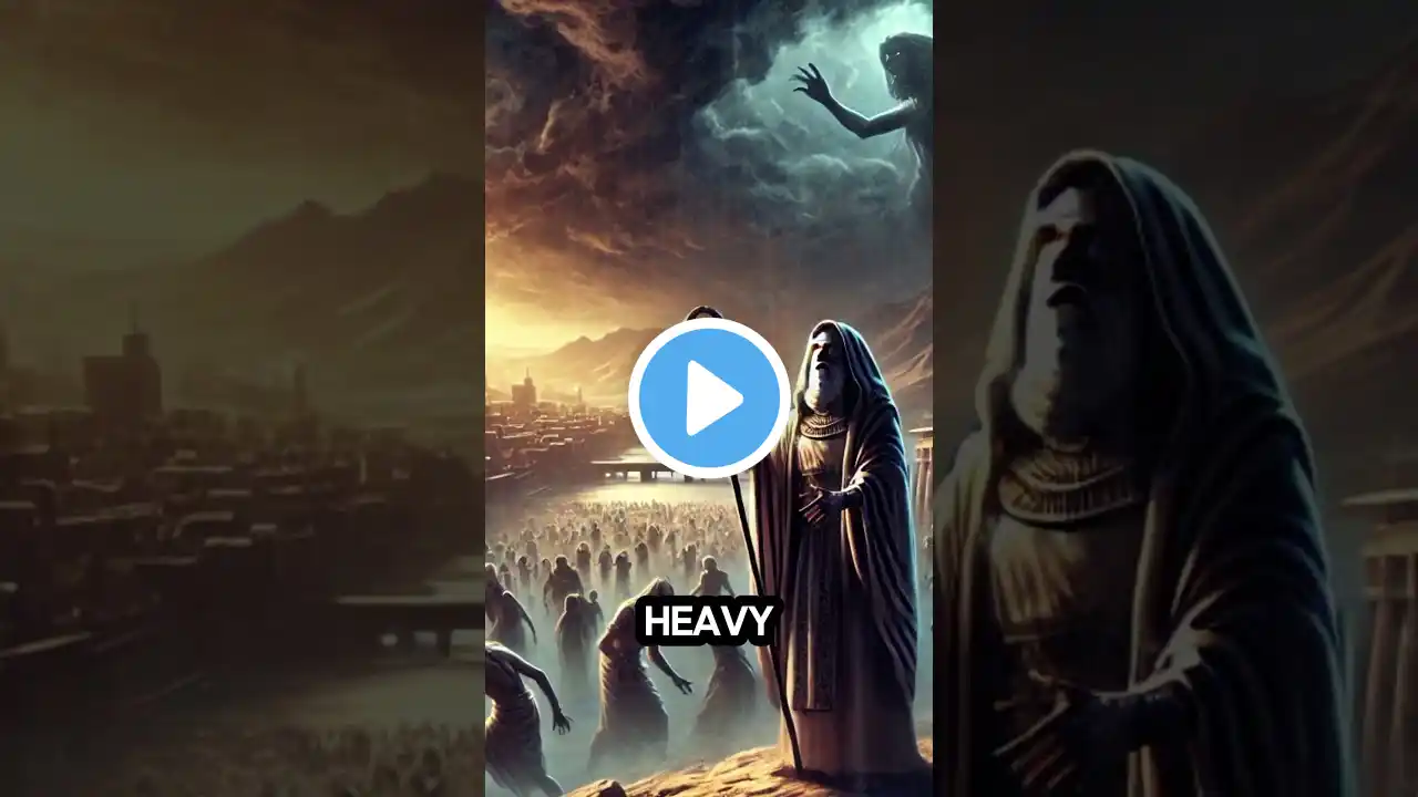 Plague in Egypt Prophet Moses God's wrath in Egypt The plague of darkness during the day #miracle