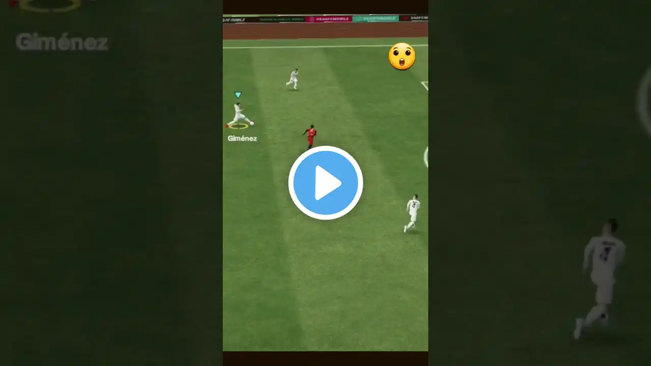 IMPOSSIBLE GOAL EVER 👍 #shortsfeed #fifa #trending #efootball2024 #shots