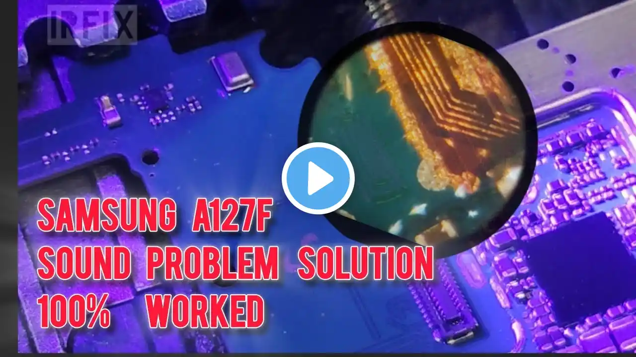 samsung A127f sound problem solution,main microphone,top microphone and air phone not work solved.