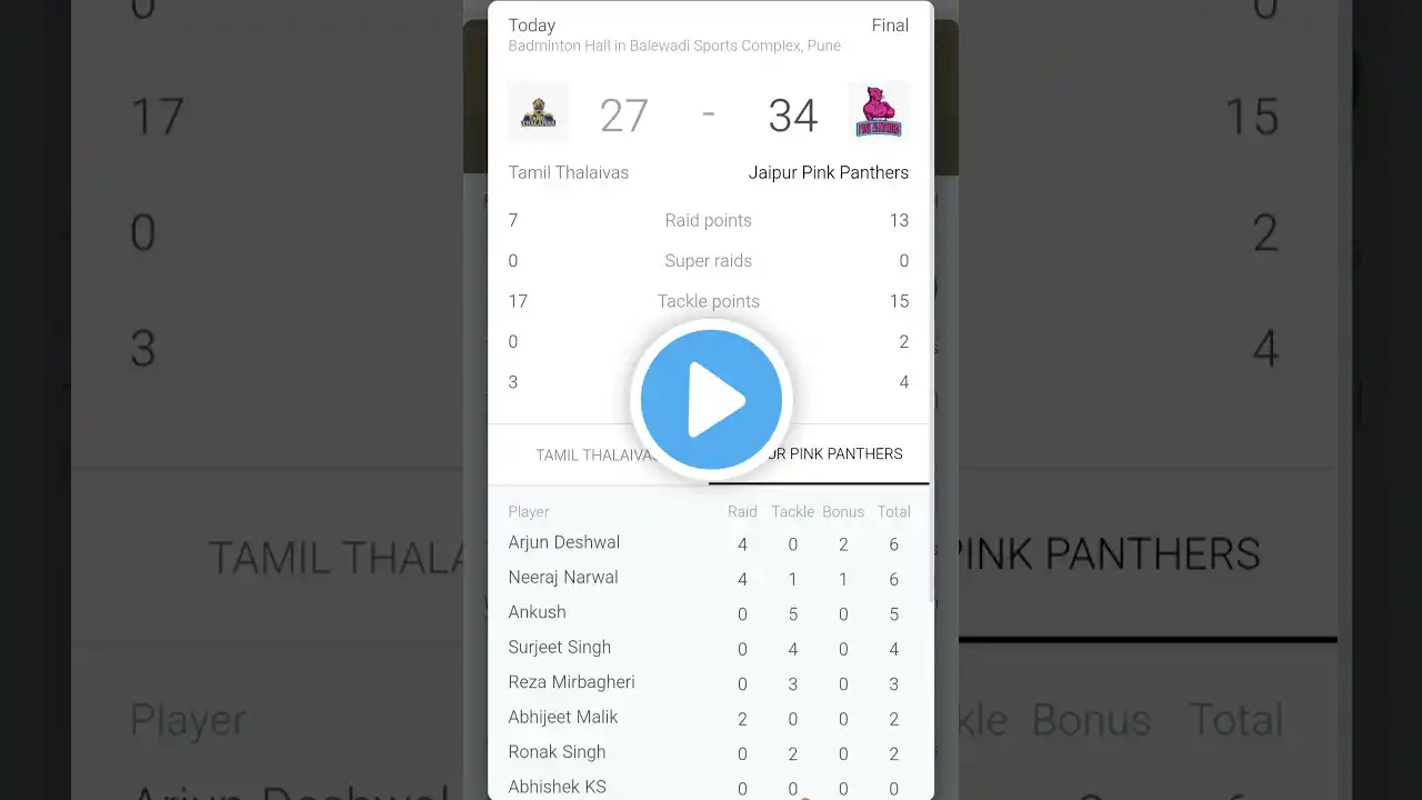 Tamil ThalaivasvsJaipur pink Panthers#shorts#kabaddi#pkl11#tamilthalaivas#kabbadishorts#stktamizhan