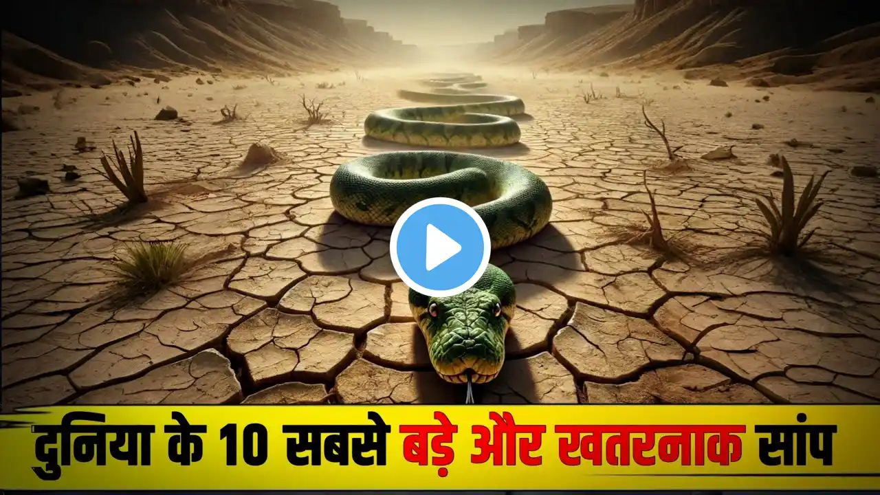 दुनिया के 10 सबसे बड़े और खतरनाक सांप | Largest & Deadliest Snakes in the World