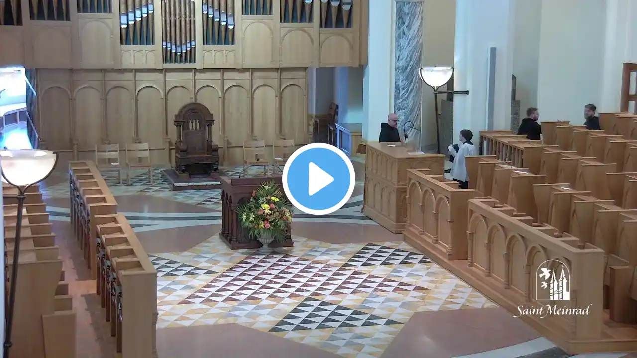 Vespers live at Saint Meinrad