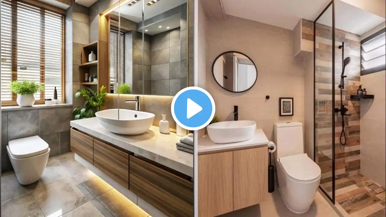 Top 50 ! Modern Small bathroom Design Ideas 2025.#home #design