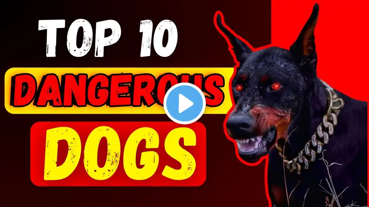 Top 10 Dangerous Dogs | Top 5ology