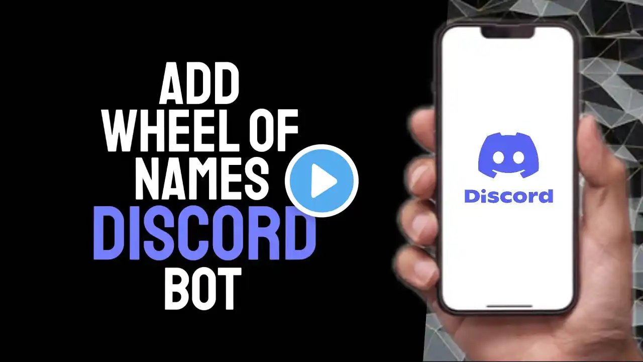 HOW TO ADD WHEEL OF NAMES BOT TO DISCORD SERVER! (2025) - EASY GUIDE