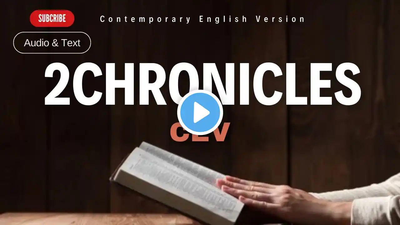 Audio Bible: 2 Chronicles (Contemporary English Version) With Text