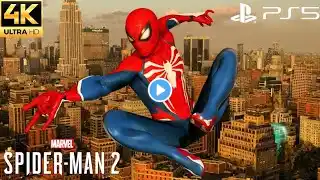 (PS5) Spider-Man 2 Sandman Full Boss Fight | ULTRA Realistic Graphics Gameplay [4K 60FPS HDR]