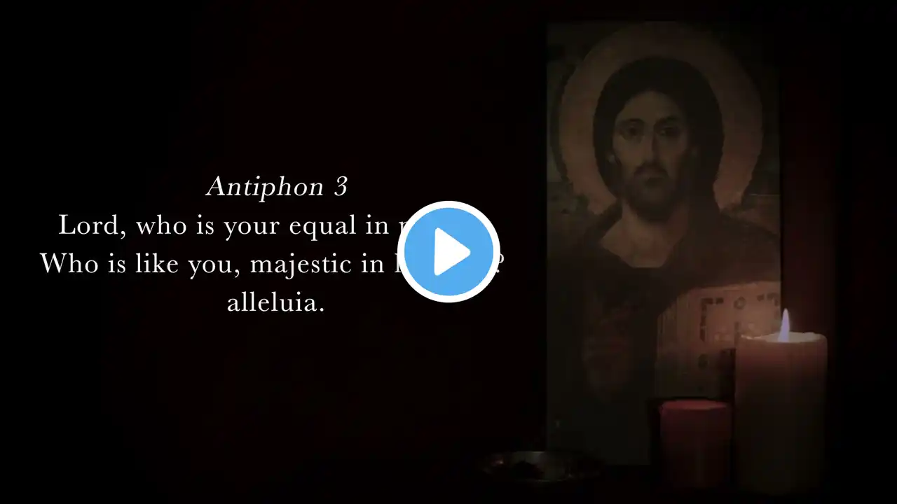 12.1.22 Vespers, Thursday Evening Prayer of the Liturgy of the Hours