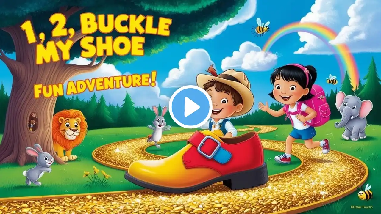 One Two Buckle My Shoe| Nursery Rhymes| Kids Songs